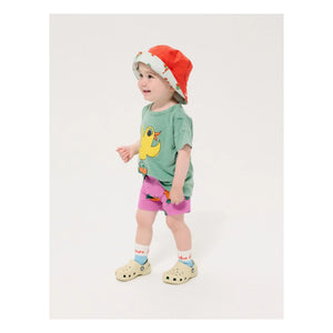 Bobo Choses - Ribbed Shorts Organic Cotton | Purple