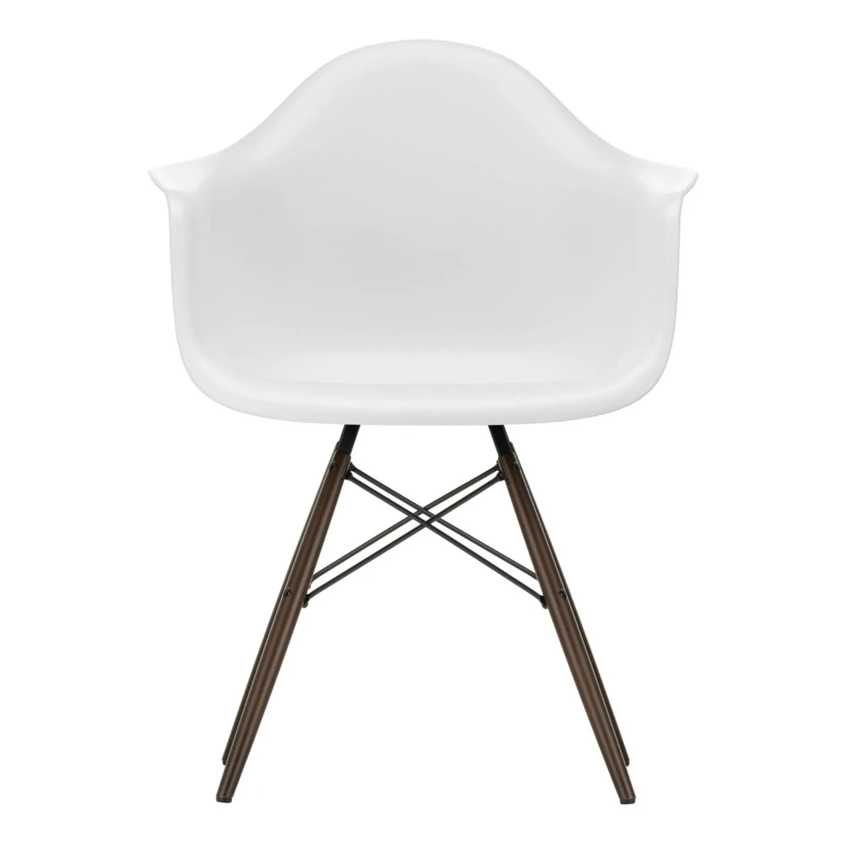Vitra - DAW Chair - Beechwood Base - Charles & Ray Eames | White