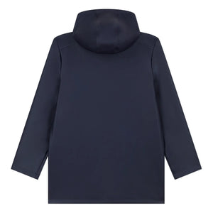 Petit Bateau - Laiga Faux Pearl Coat | Navy Blue