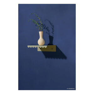 Nobodinoz - Vibes Wall Shelf 20x16 cm | Sage