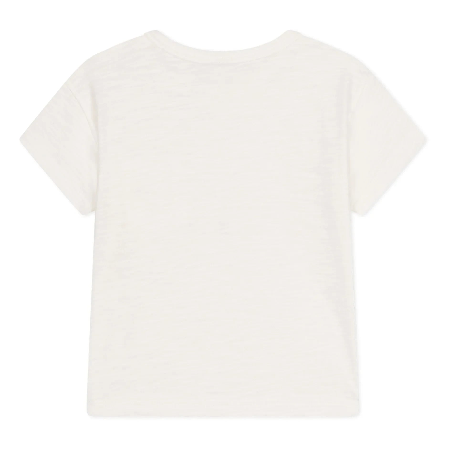 Petit Bateau - Marmiton Jersey Flamed Tişört | Ekru
