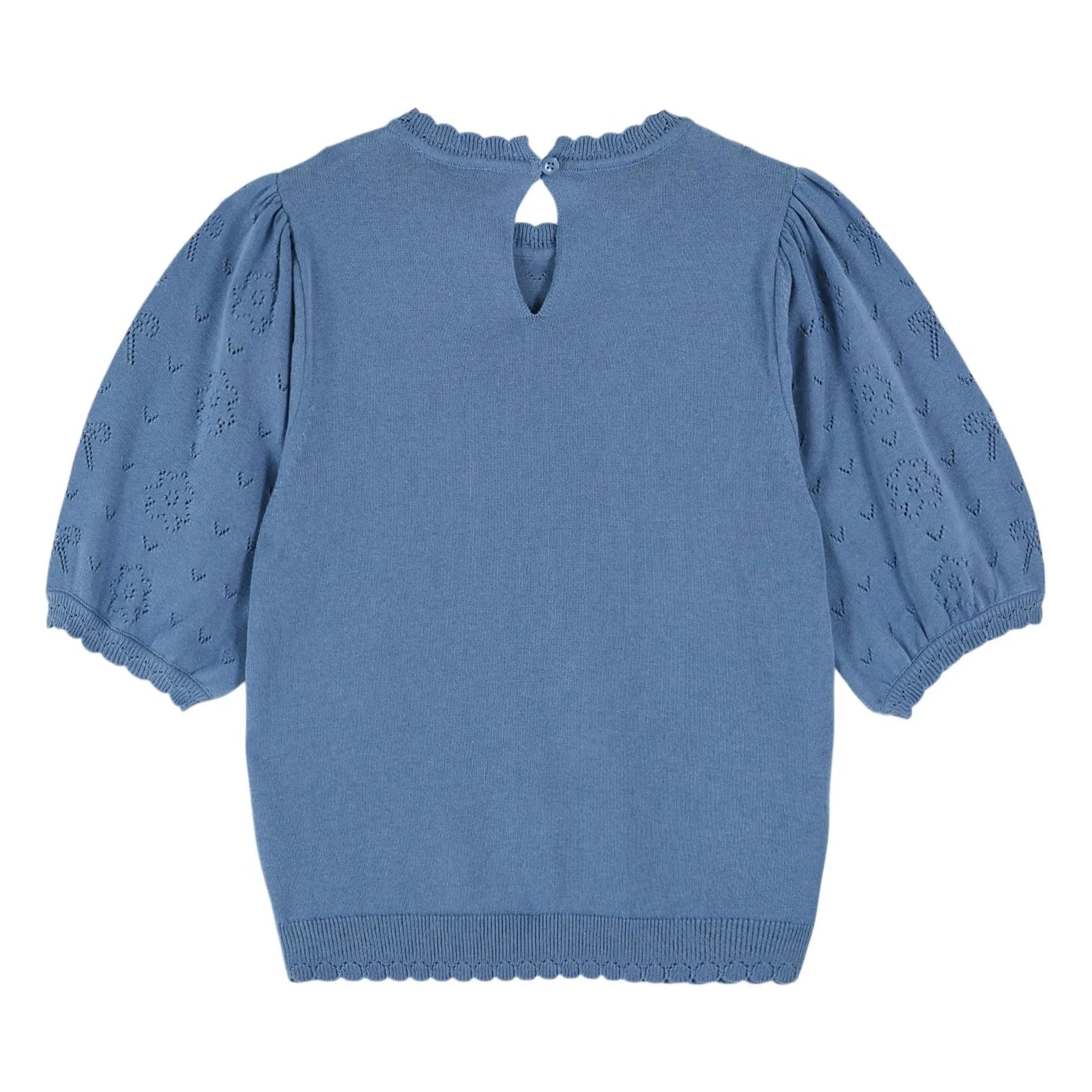 Emile et Ida - Organic Cotton Threaded Textured Sweater | Nuage