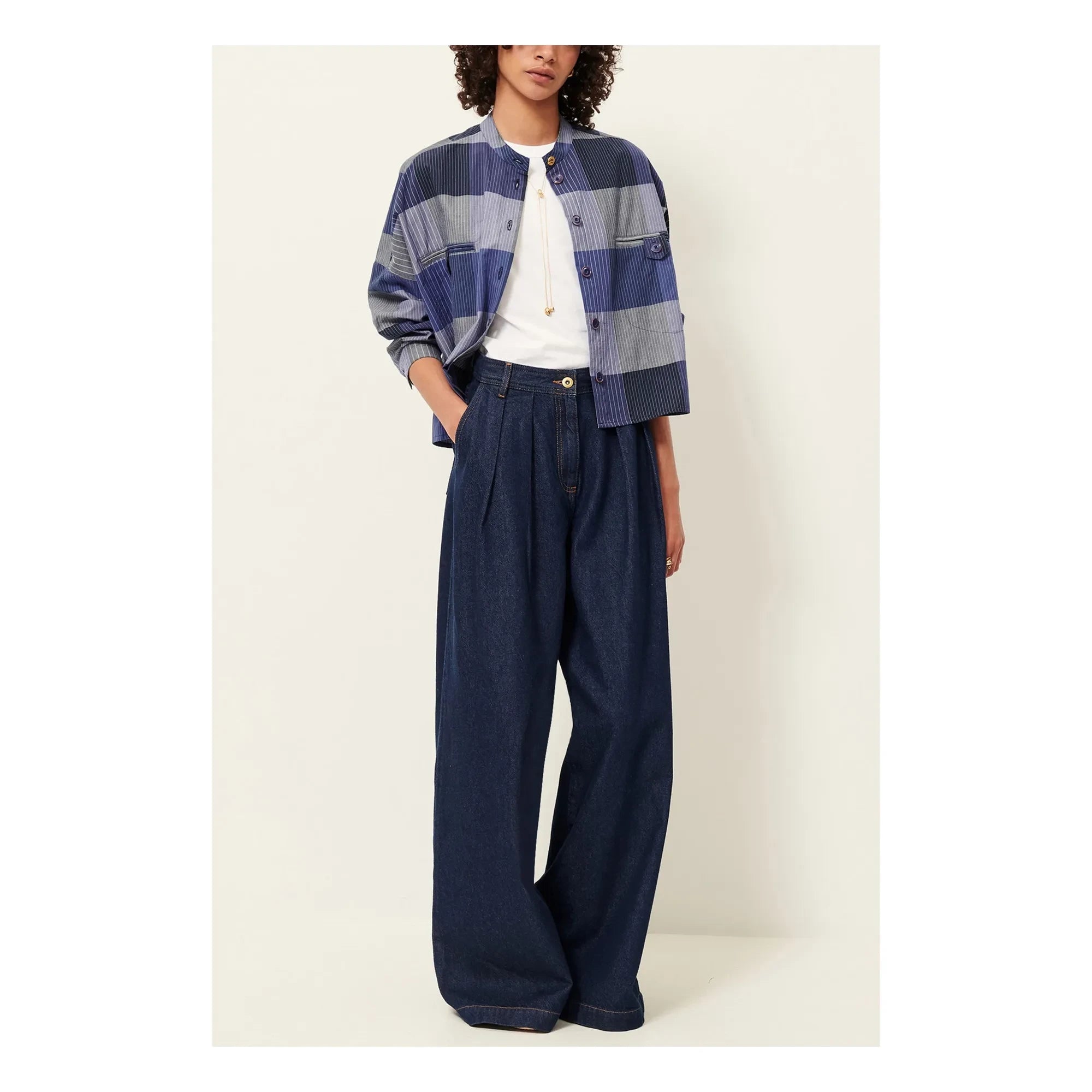 Sessùn - Orregia Cotton Shirt | Blue