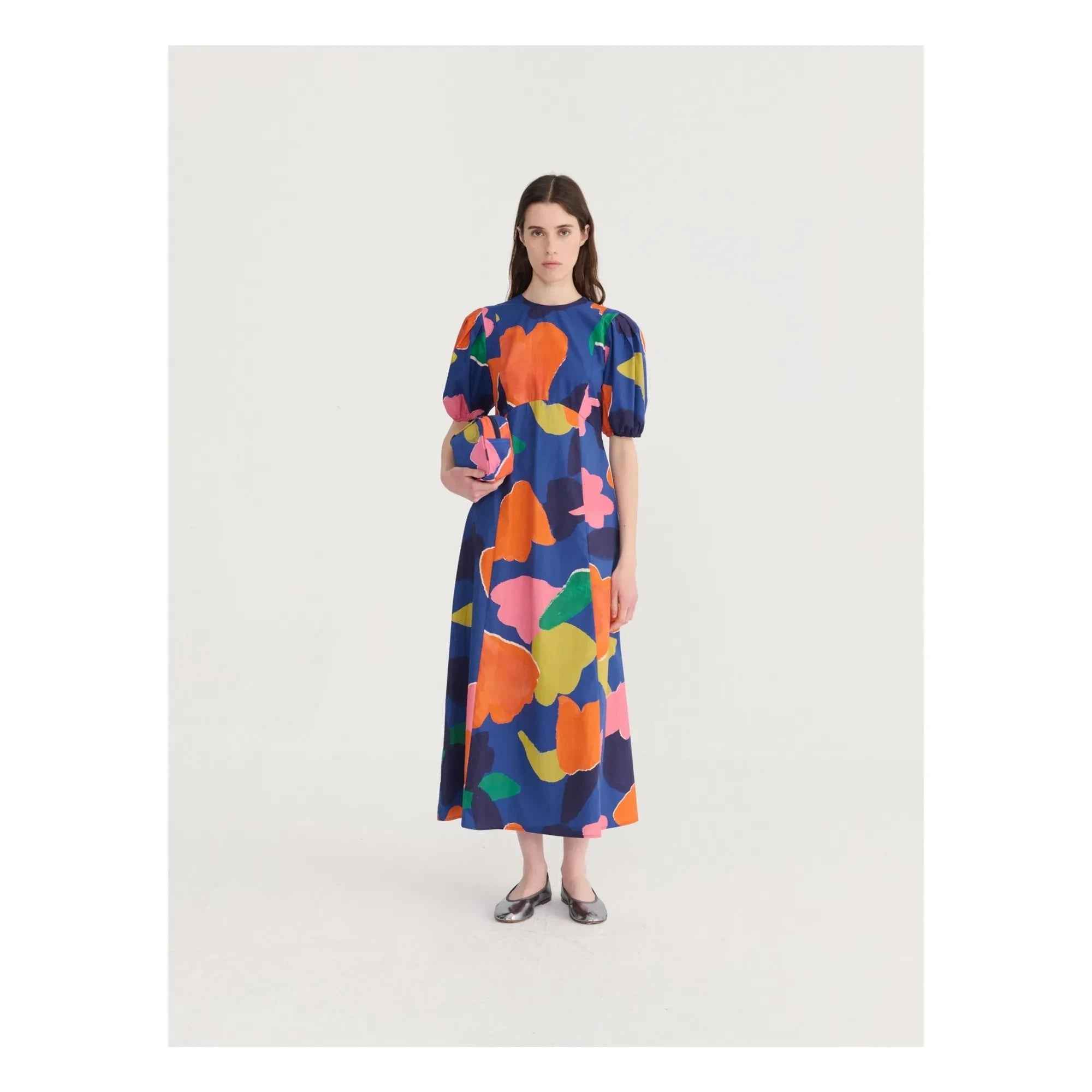 Bobo Choses - Blooming Color Organic Cotton Dress | Blue