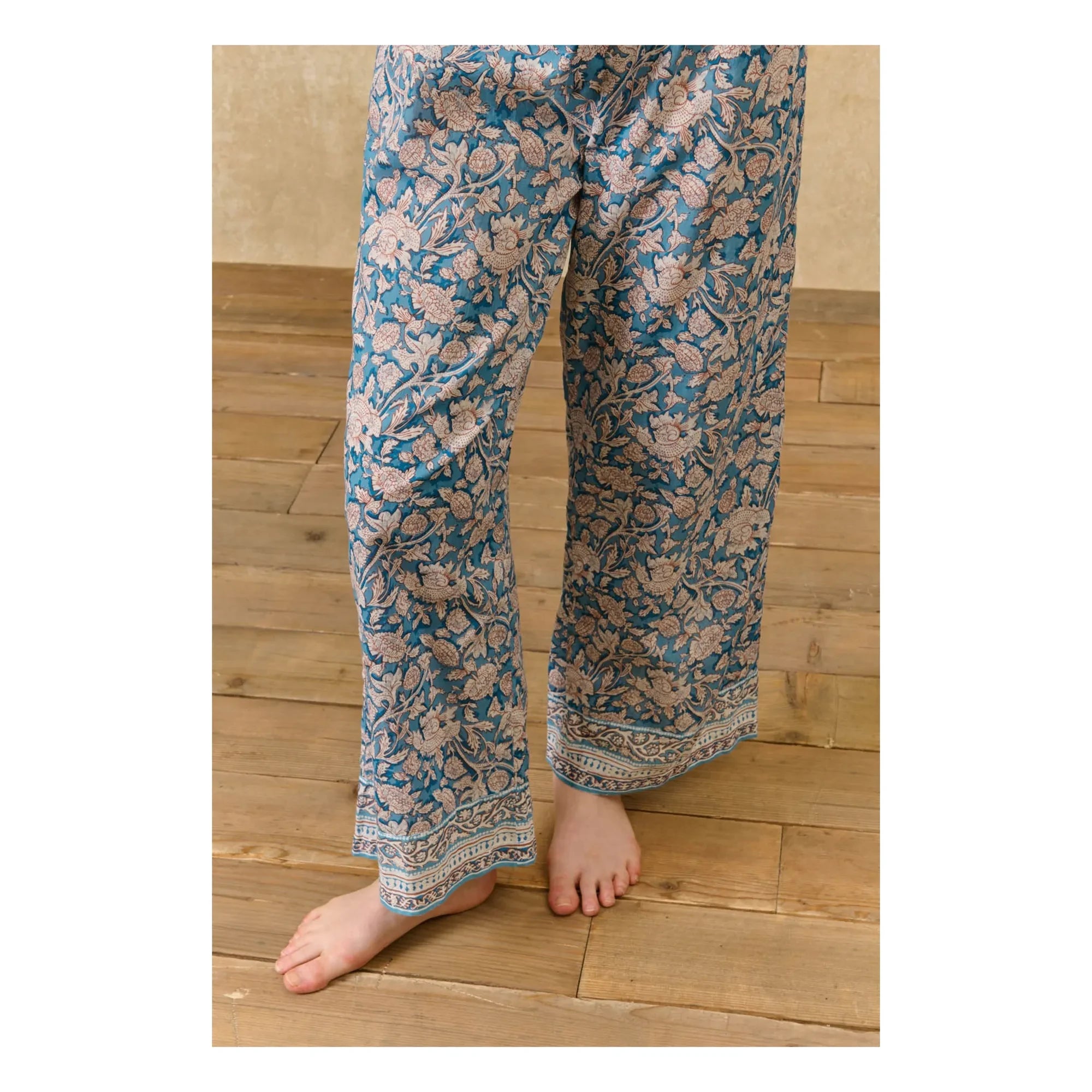 Louise Misha - Louka organic cotton pajamas | Blue