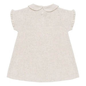 Donsje - Flien Claudine Collar Dress | Heather White