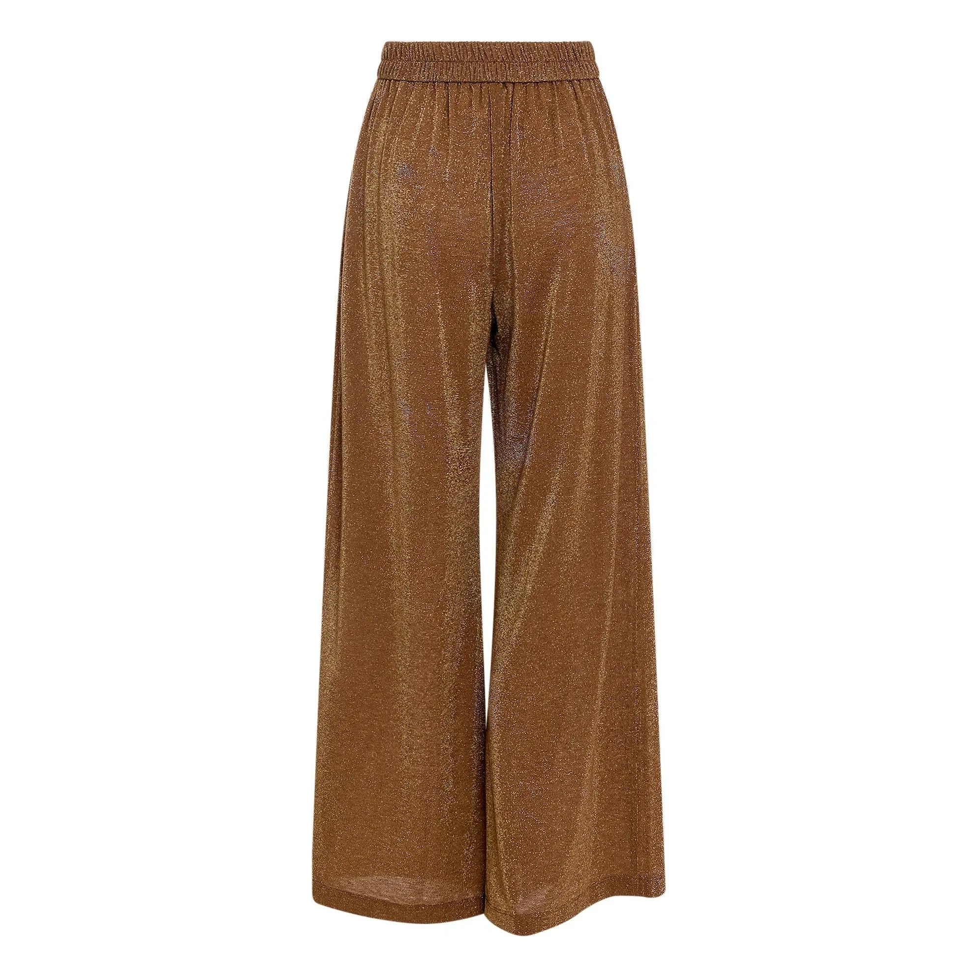 Momoni - Aspen Metallic Pants | Tobacco