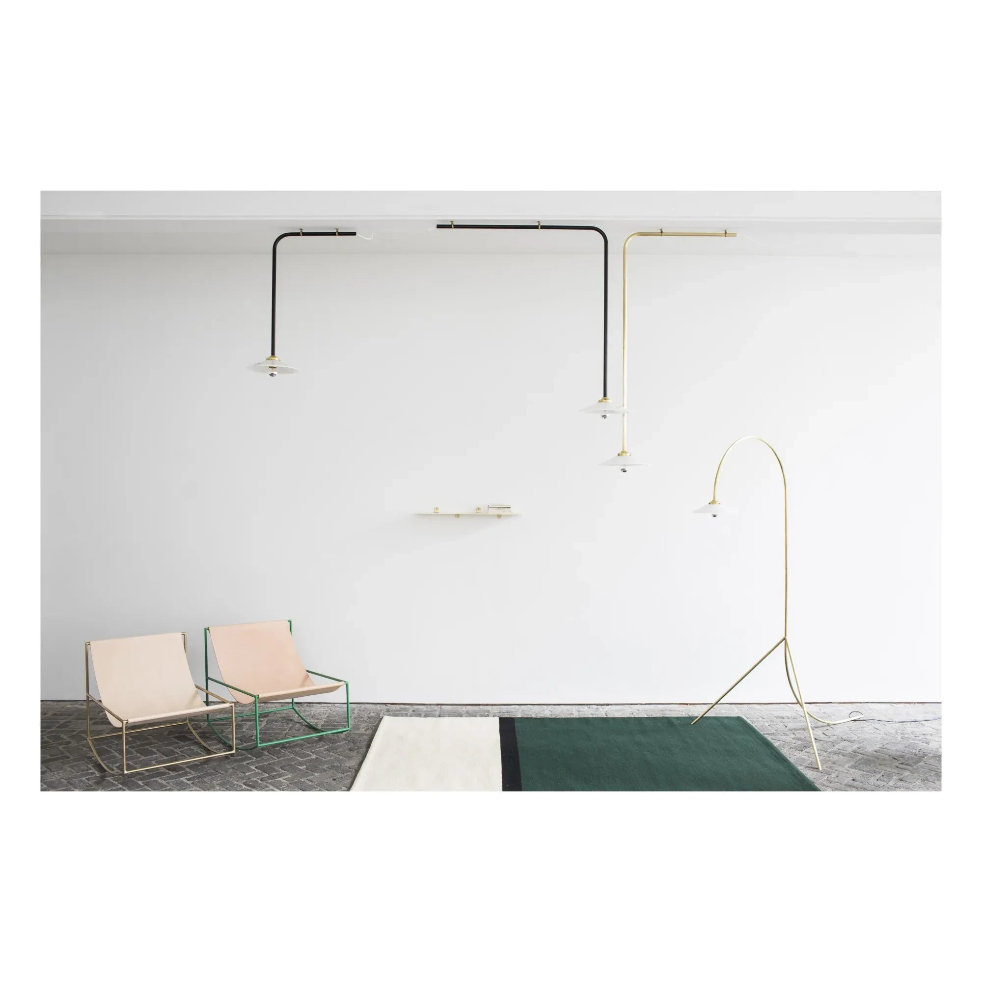 Valerie Objects - Hanging Armchair, leather, Muller Van Severen