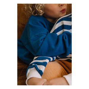 We Are Kids - Tony Football Sweatshirt Organic Cotton | Midnight Blue