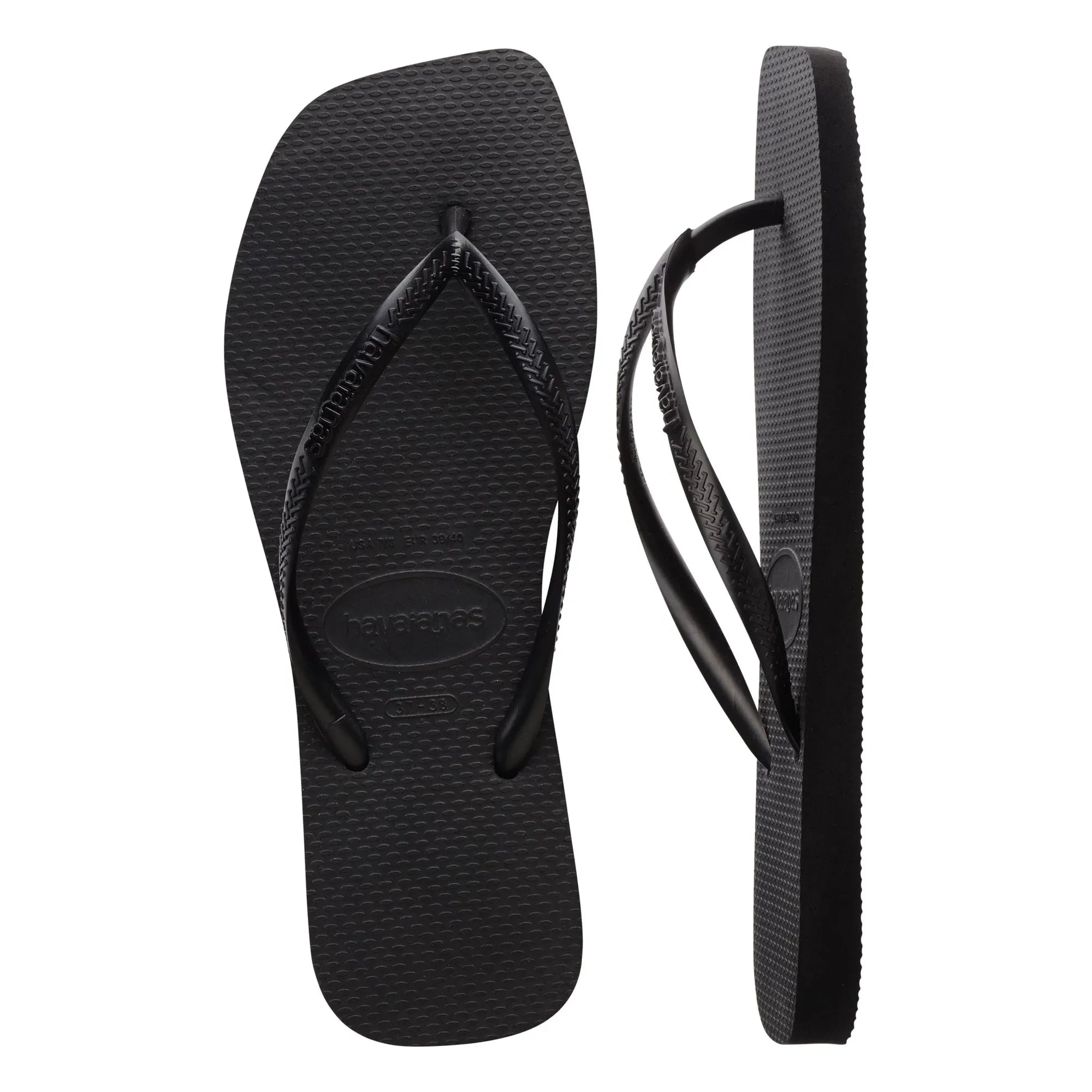 Havaianas - Slim Square Slides | Black