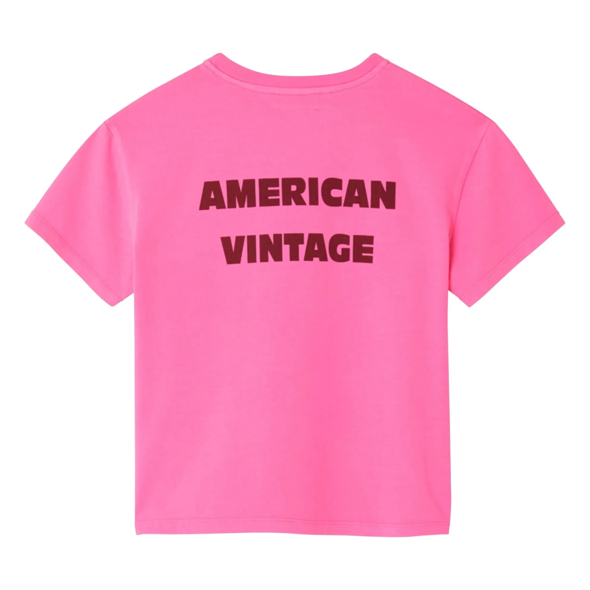 American Vintage - Fizvalley T-shirt | Fluorescent Pink
