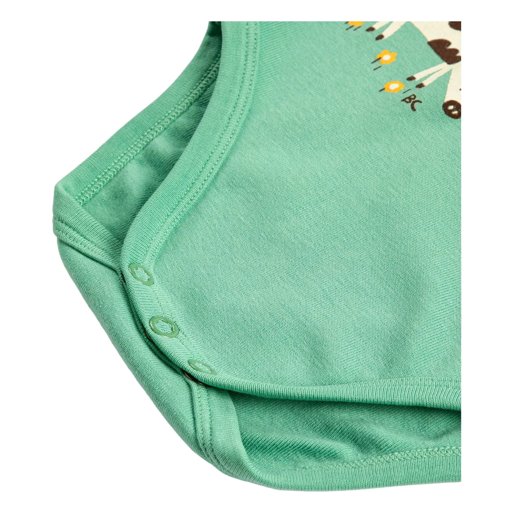 Bobo Choses - Organik Pamuklu Body Cow | Yeşil