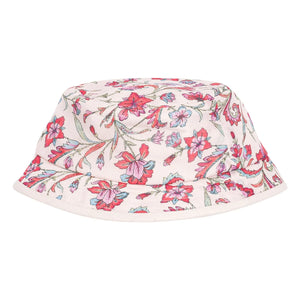 Louise Misha - Lajik Floral Organic Cotton Hat | Cream