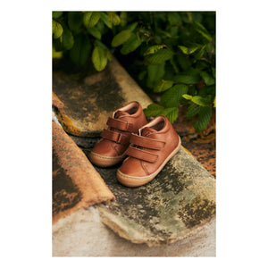 Petit Nord - Casual Velcro Sneakers | Cognac