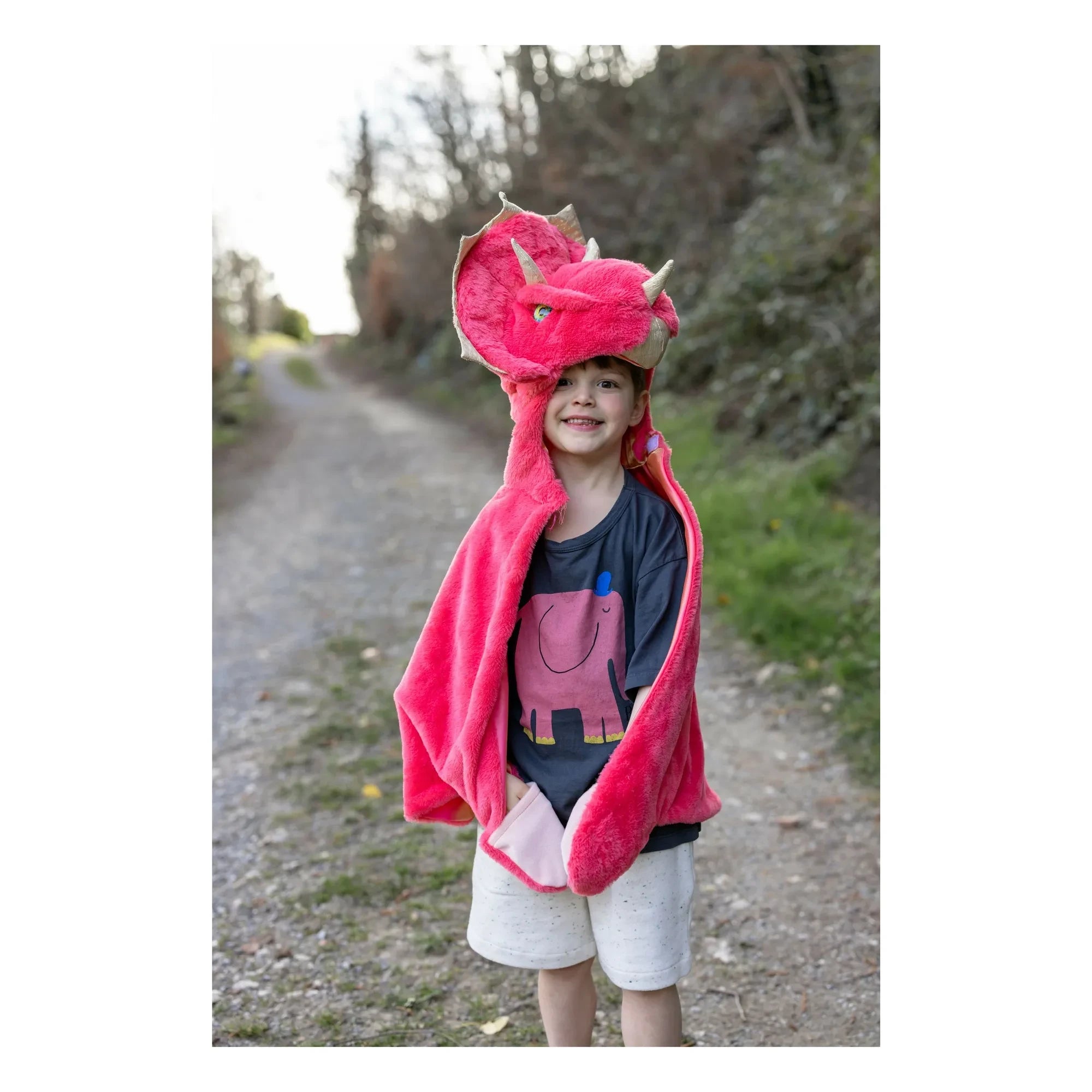 Great Pretenders - Triceratops Cape | Coral