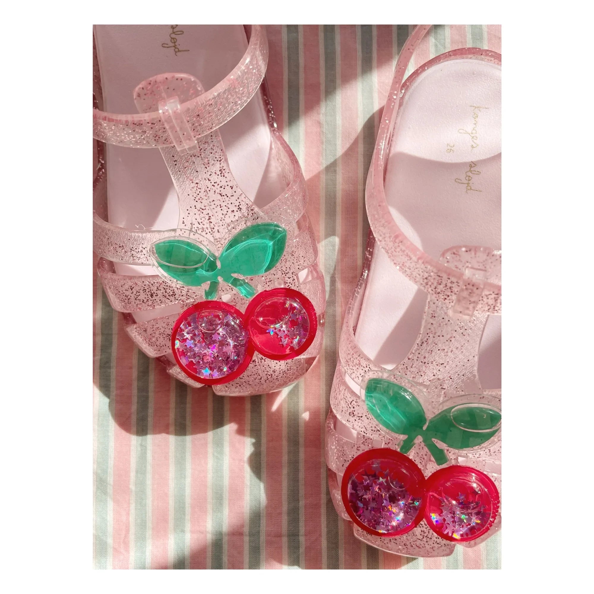 Konges Sløjd - Lilo Cherry Sandals | Light Pink