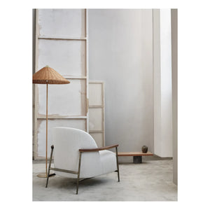 Gubi - 9602 Rattan Zemin Lambası | Natural