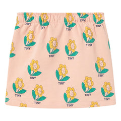 Tinycottons - Organic Cotton Floral Pattern Skirt | Pink