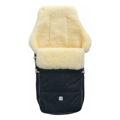 Kaiser - Dublas 2.0 universal lamb leather footmuff | Black