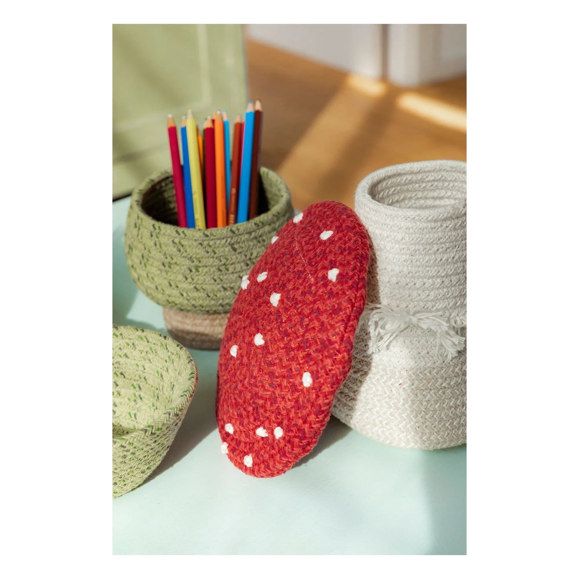 Lorena Canals - Mold Storage Basket | Red