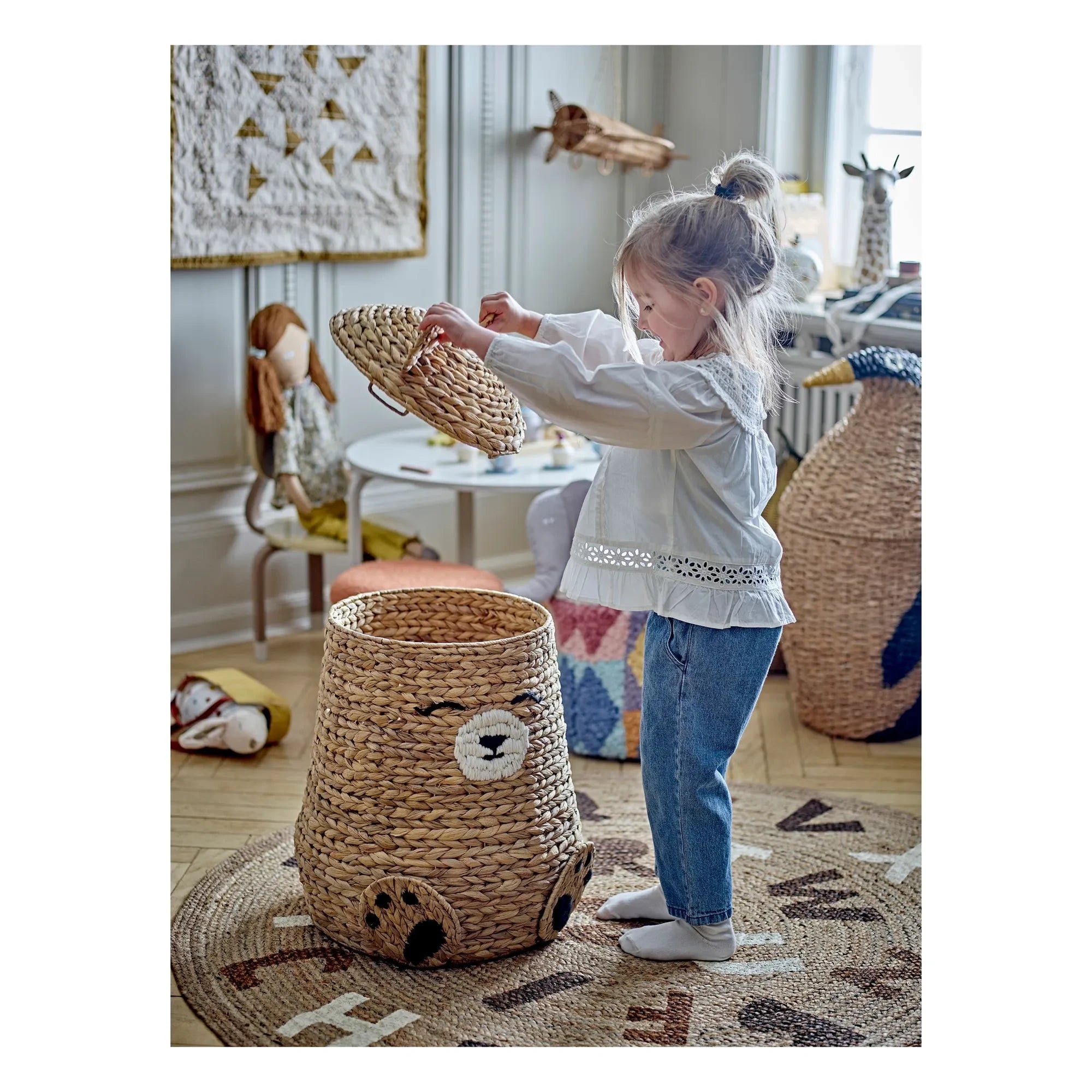 Bloomingville Mini - Dinne Jute Rug | Natural