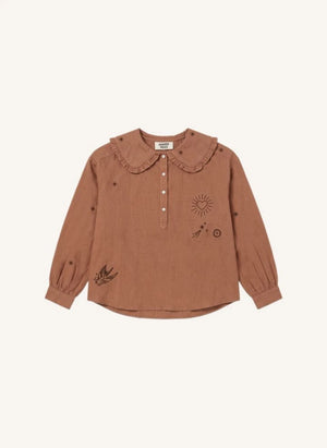 Hundred Pieces - Candy Stars Blouse | Brown
