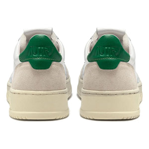 Autry - Medalist Düşük deri ve süet sneakers | Yeşil
