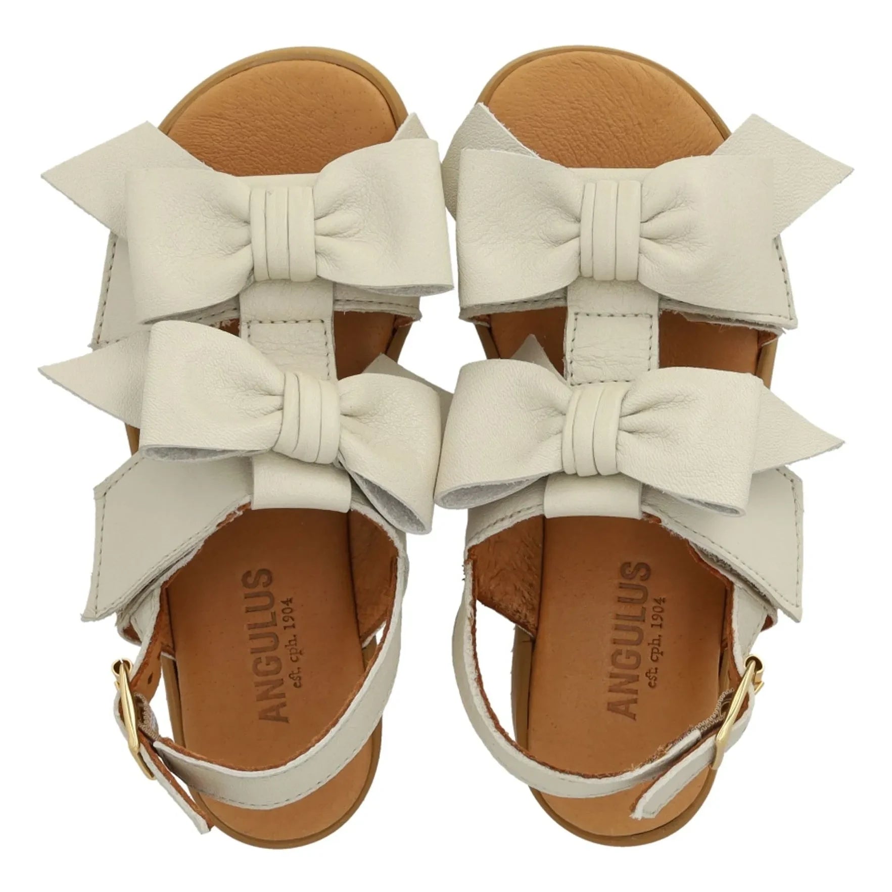 Angulus - Knotted Sandals | Cream