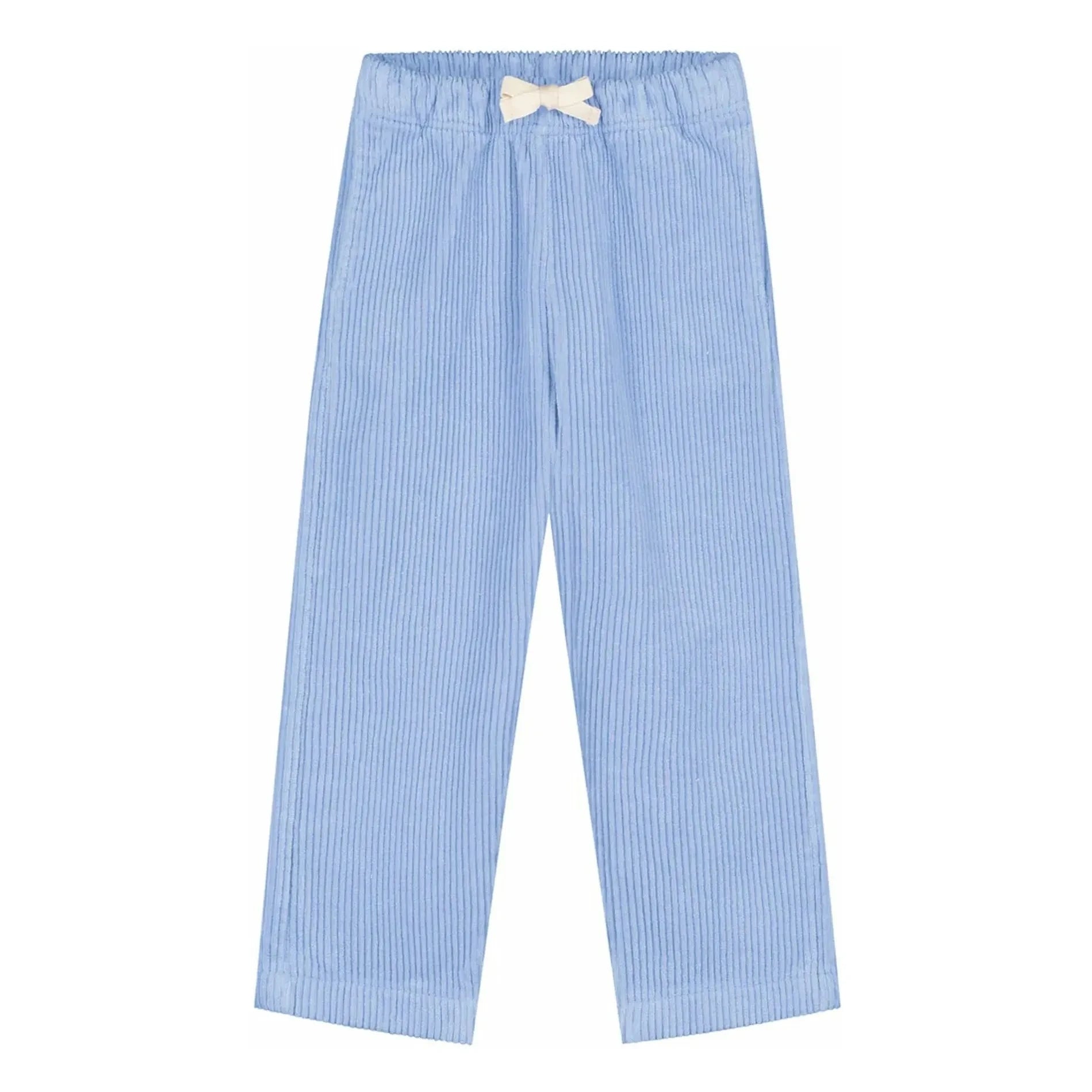 Yuki - Organic Velvet Pants | Light Blue