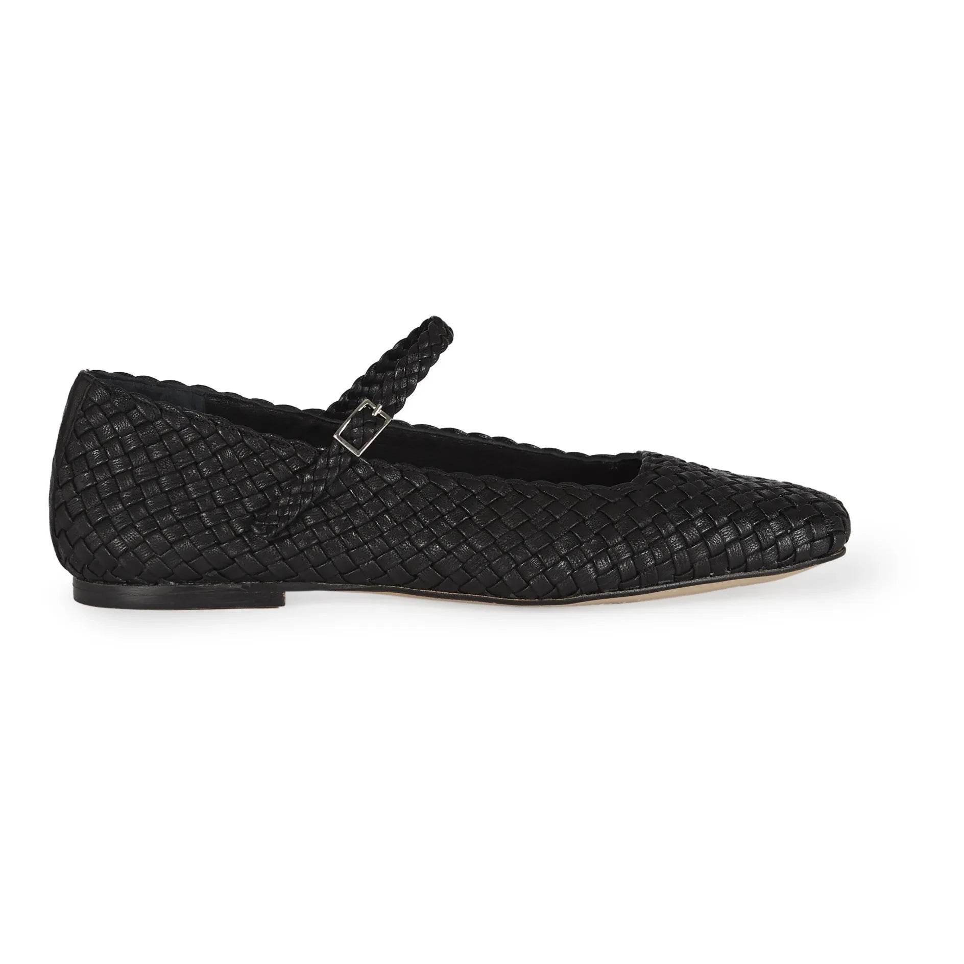 Augusta - Julieta Knitted Baby Shoes | Black