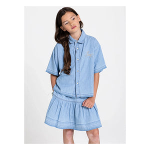Hundred Pieces - Denim Kaya skirt | Blue