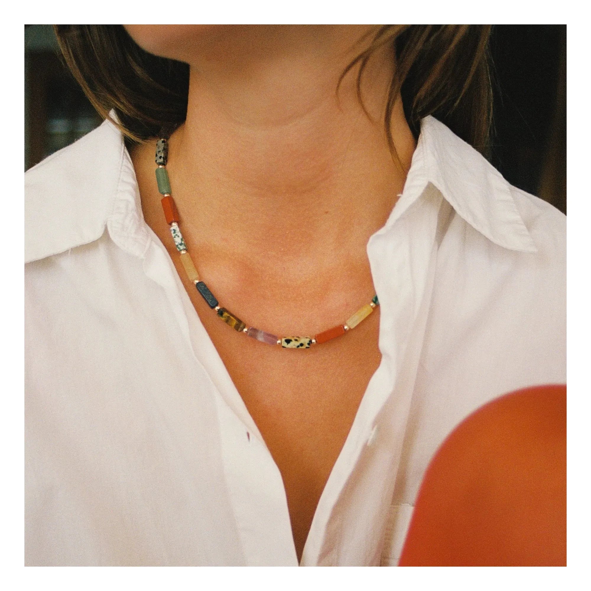 Camille Colette Studio - Lori kolye | Mavi