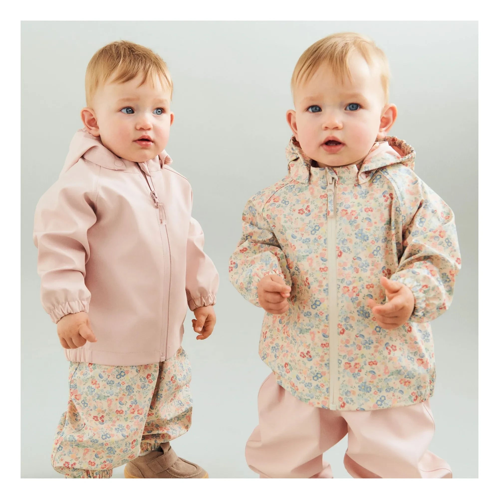 Wheat - Chardy Recycled Fiber Waterproof Jacket | Pale Pink