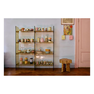 HKliving - Acrylic Bookshelf | Olive Green
