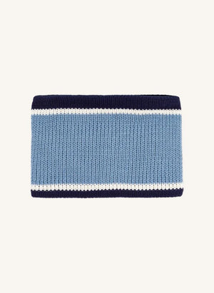Petit Bateau - Çizgili Triko Boyunluk | Mavi