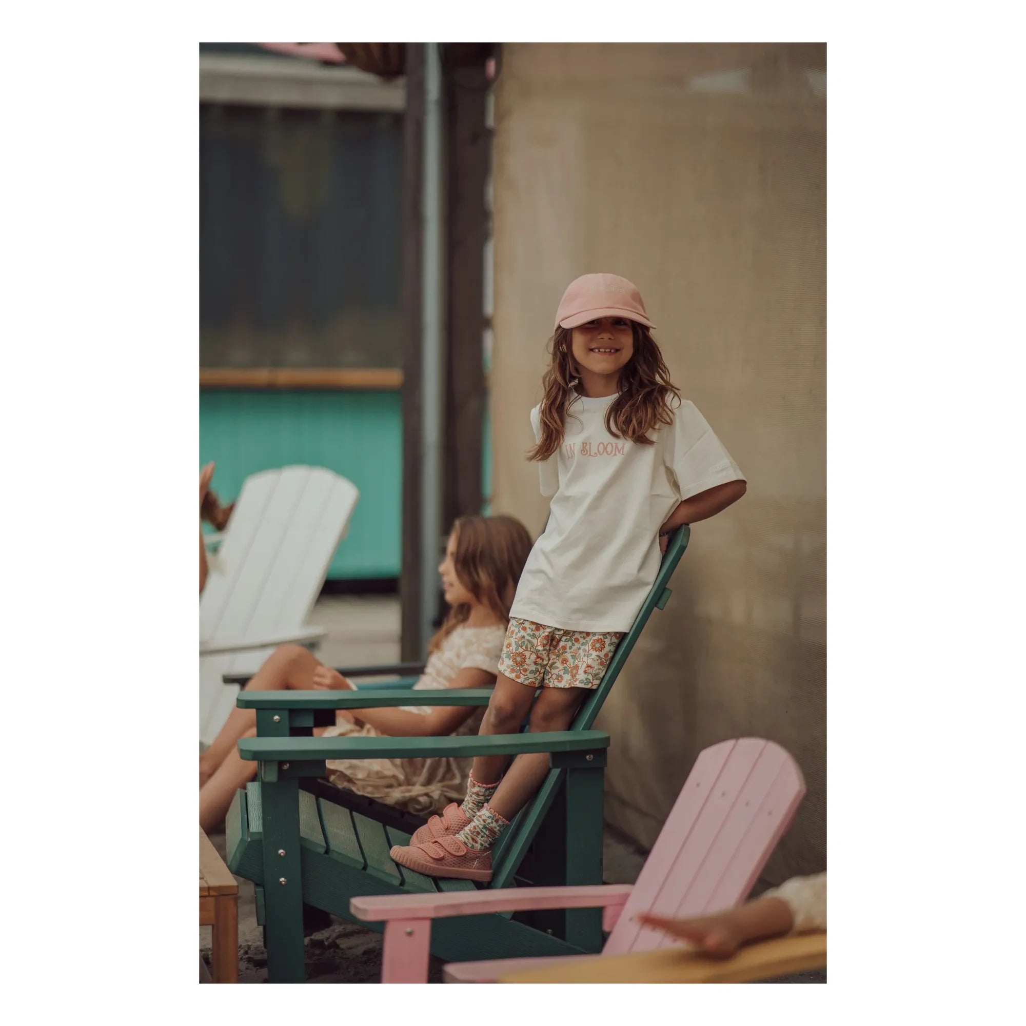 Grech & Co - Scratch Play Recycled Fiber Sneakers | Pink