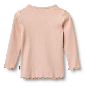 Wheat - Ida Organic Cotton T-Shirt | Pale Pink