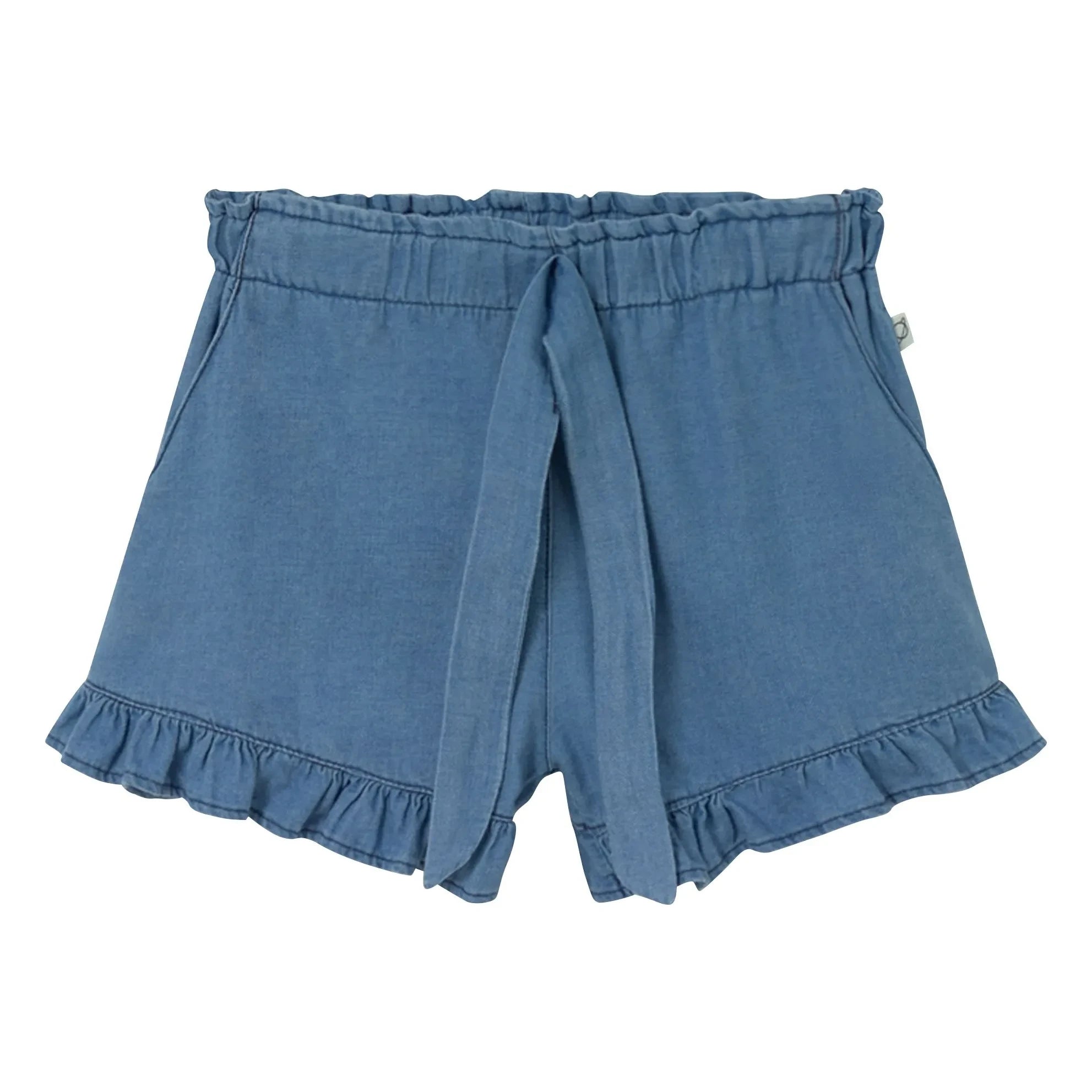 Cozmo - Blue Denim Shorts Sienna Ruffles