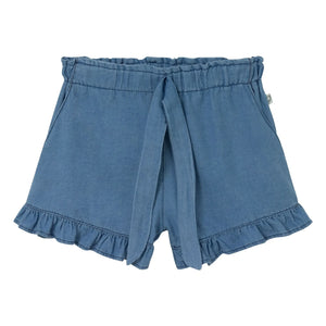 Cozmo - Blue Denim Shorts Sienna Ruffles