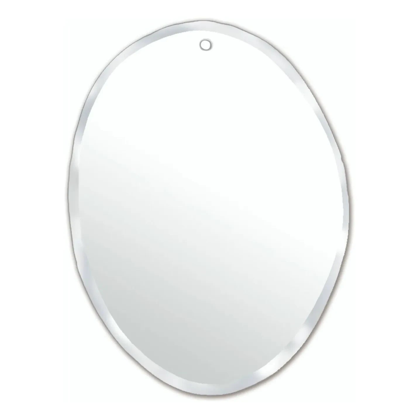 M Nuance - Extra Flat Puffed Mirror - Oval Shape 50x66 cm