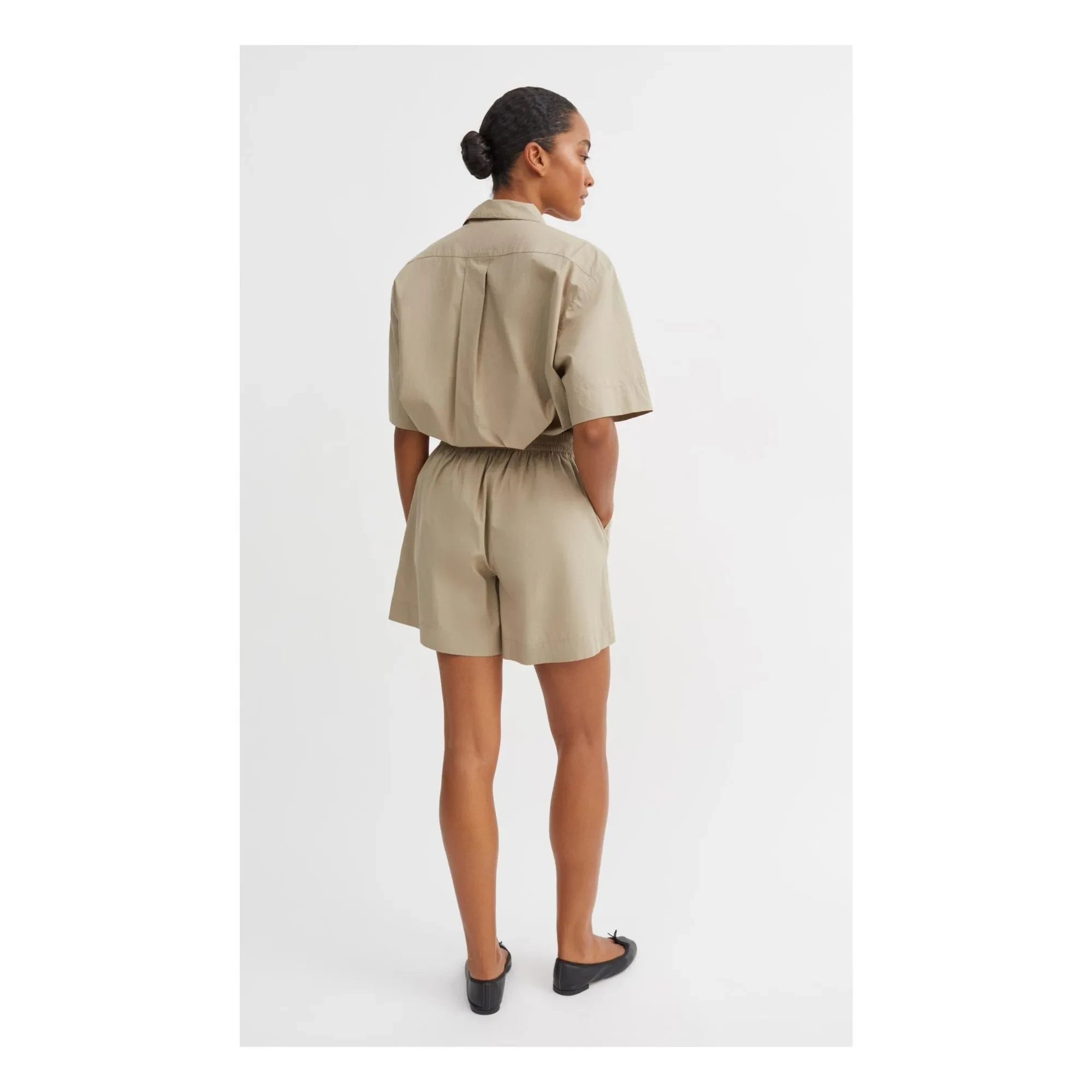 Skall Studio - Edgar Organic Cotton Shorts | Light Green