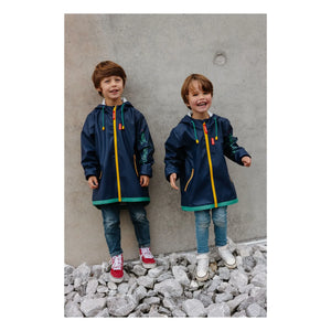Hello Hossy - Raincoat | Navy Blue