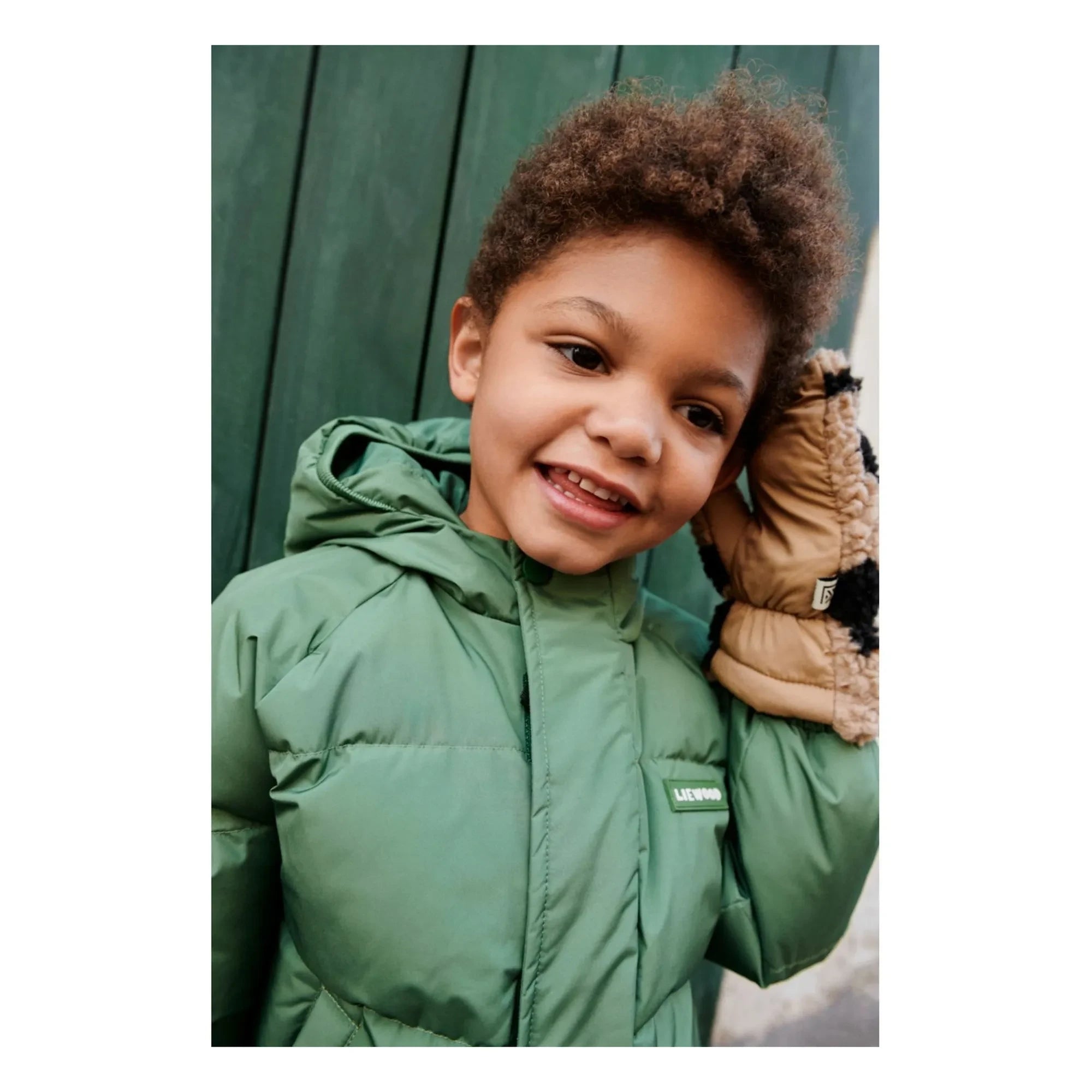 Liewood - Adelina Recycled Fiber Puffer Coat | Green