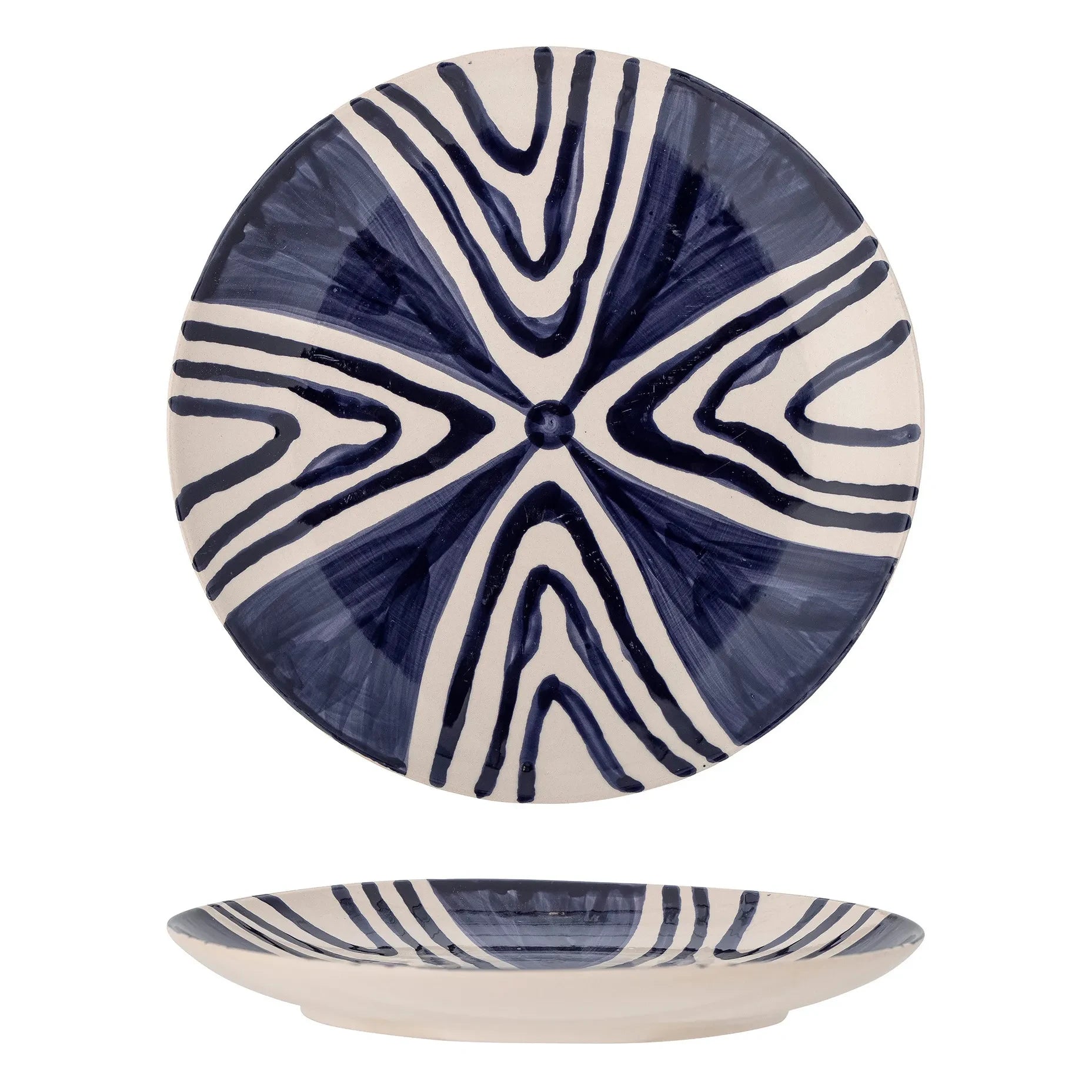 Bloomingville - Shama Plate | Blue