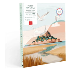 La Petite Épicerie - Numaralı boyama seti - Mont Saint-Michel by La Petite Epicerie