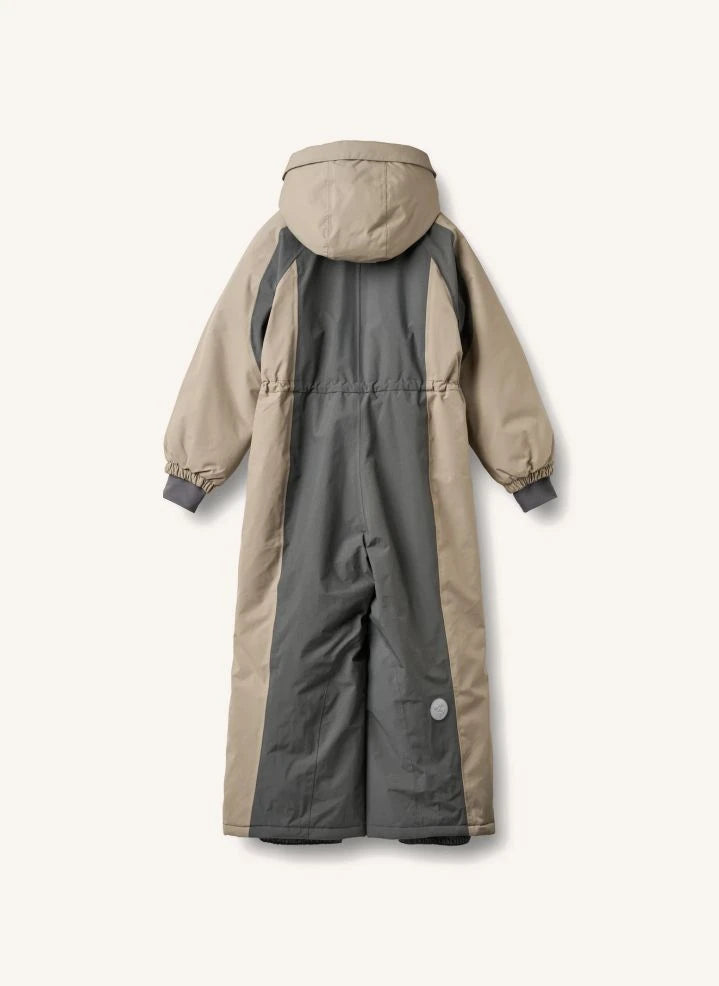 Wheat - Melte Ski Suits Made from Recycled Fibers | Grey