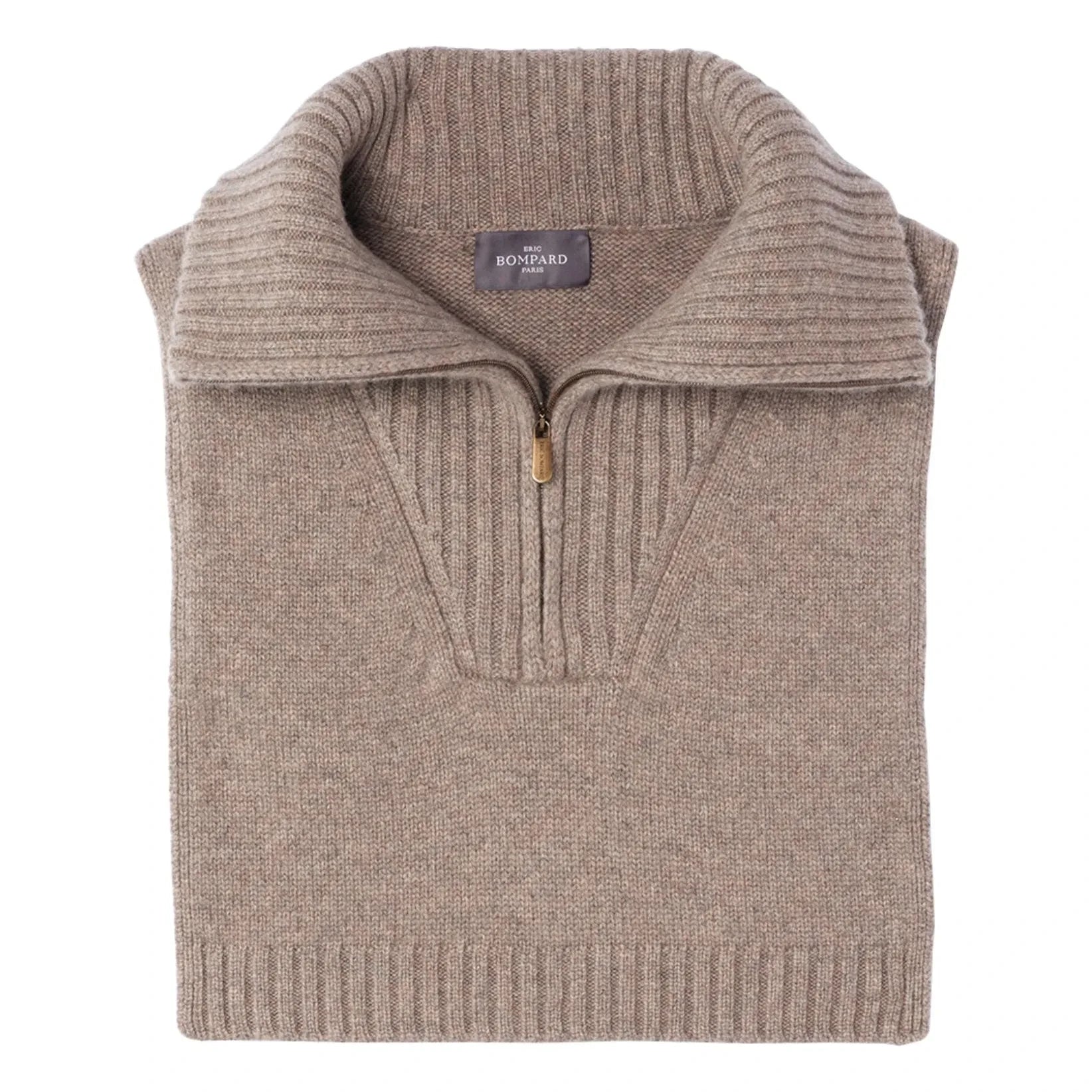 Bompard - Plastron Kaşmir trucker yaka | Bej