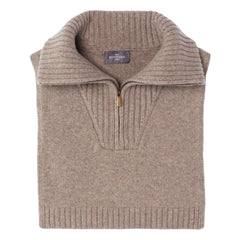 Bompard - Plastron Kaşmir trucker yaka | Bej