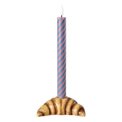 Rice - Croissant-Shaped Ceramic Candle Holder | Beige