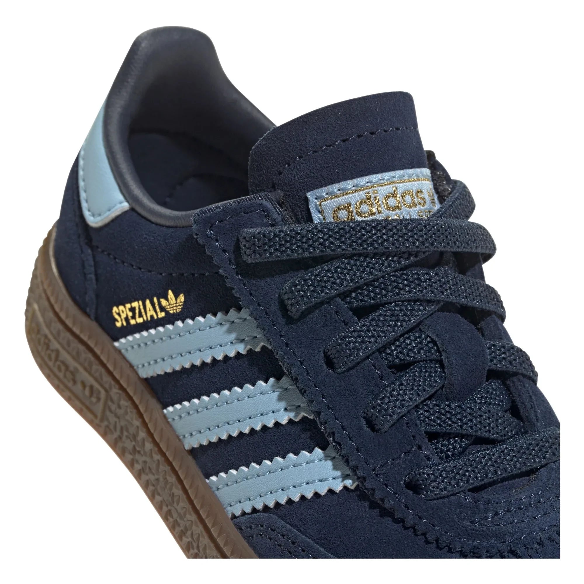 Adidas - Custom Handball Sports Shoes with Elastic Laces | Navy Blue